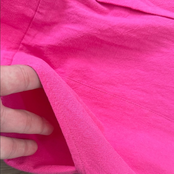 Vibrant Pink Women's Wide-Leg Pants - Picture 3 of 7